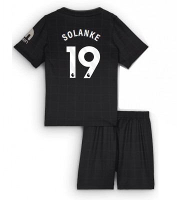 Tottenham Hotspur Dominic Solanke #19 Replika Bortatröja Barn 2025-26 Kortärmad (+ Korta byxor)